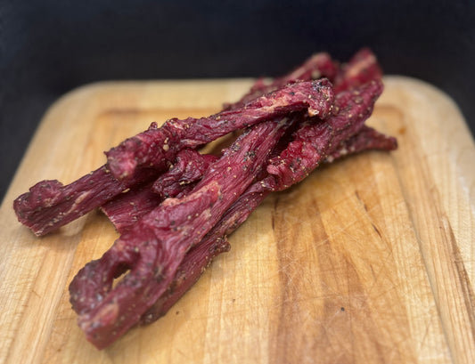 Cracked Pepper Garlic Beef Jerky